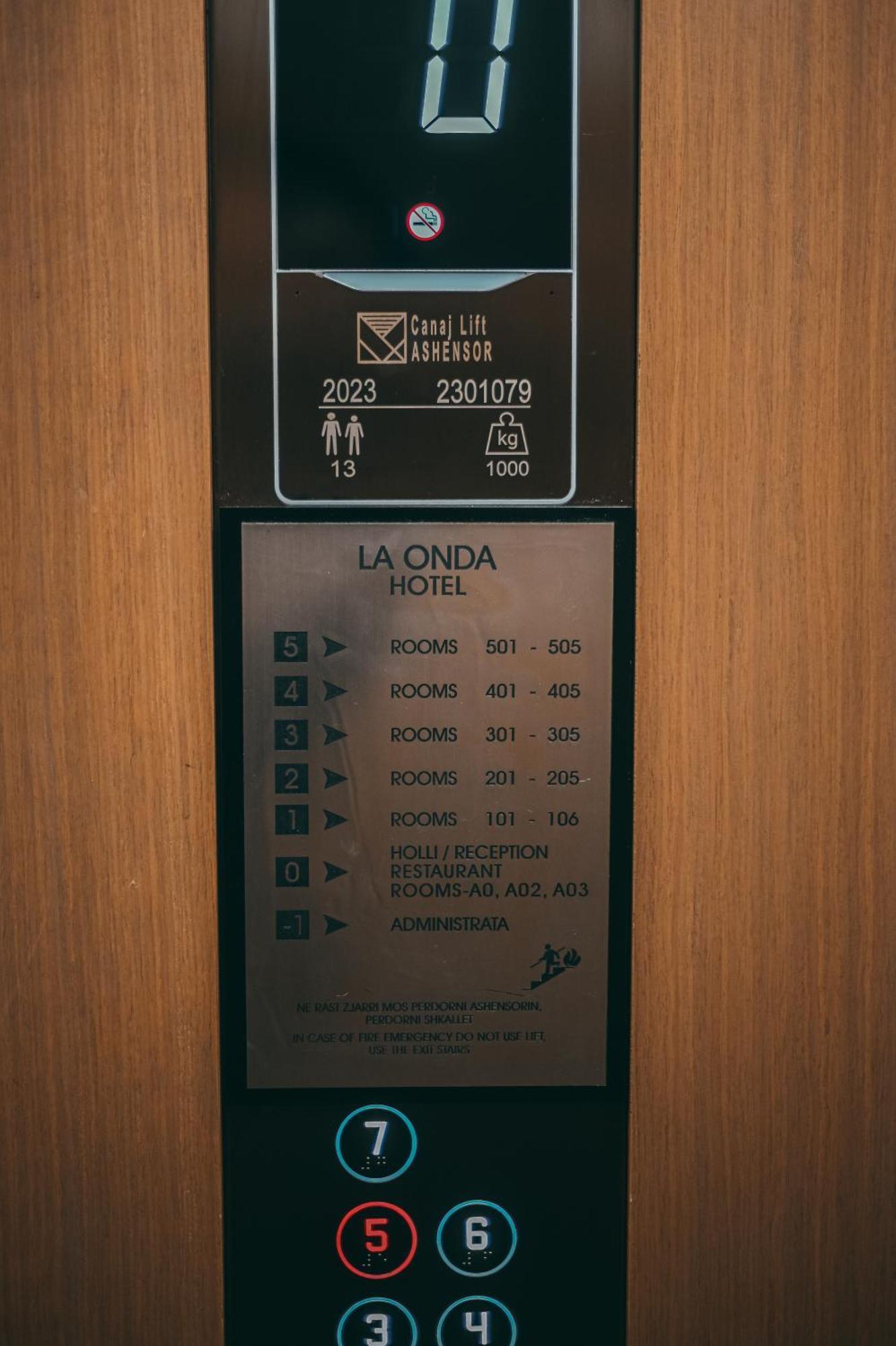 La Onda Hotel Драч Екстериор снимка